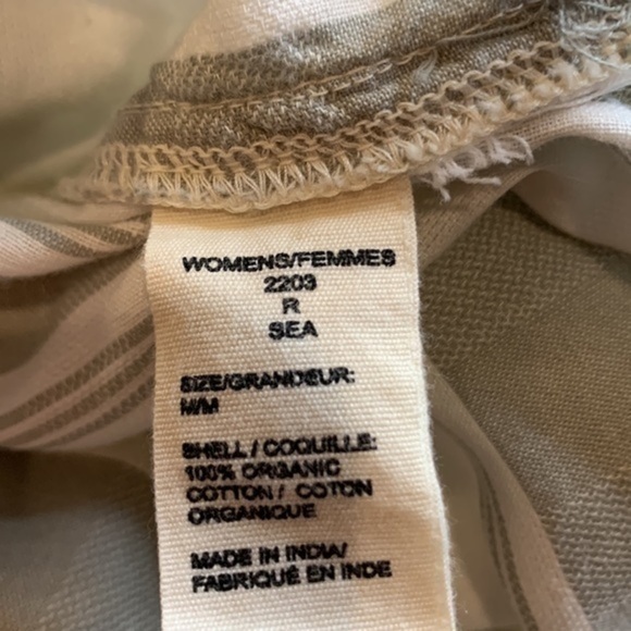 Woolrich Eco Rich Cleo Falls organic cotton tunic top with tassels/embroidery M - Picture 11 of 12